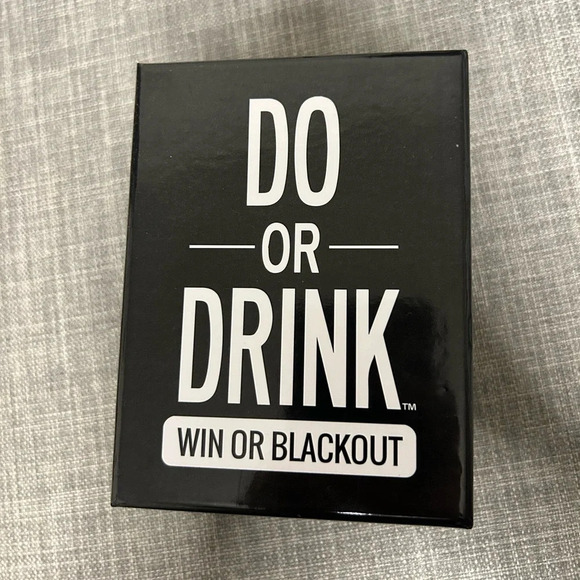 Do or Drink Win or Blackout Card Game - Picture 1 of 3